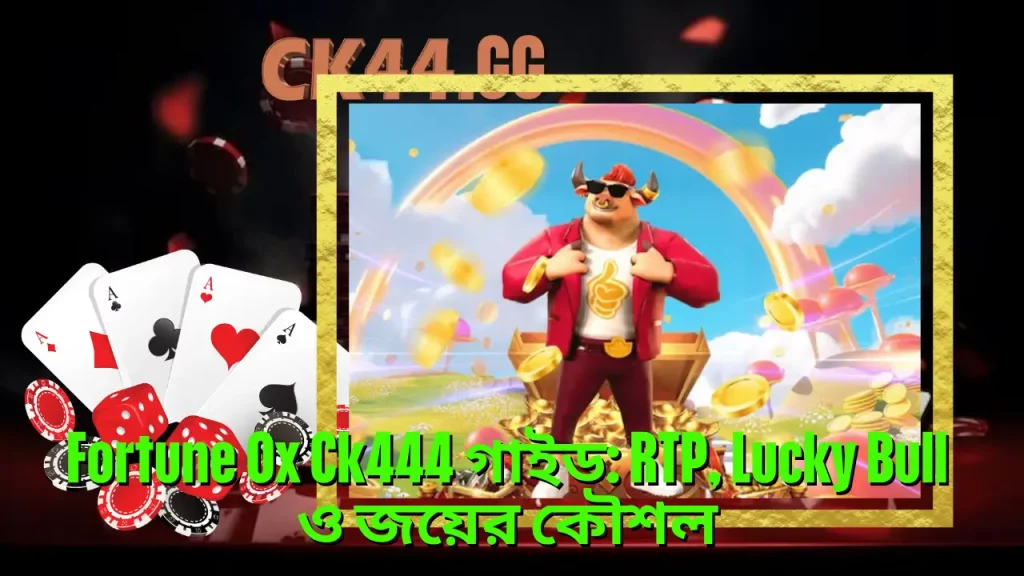 Fortune Ox Ck444 গাইড: RTP, Lucky Bull ও জয়ের কৌশল 1 Fortune Ox Ck444 গাইড_ RTP, Lucky Bull ও জয়ের কৌশল