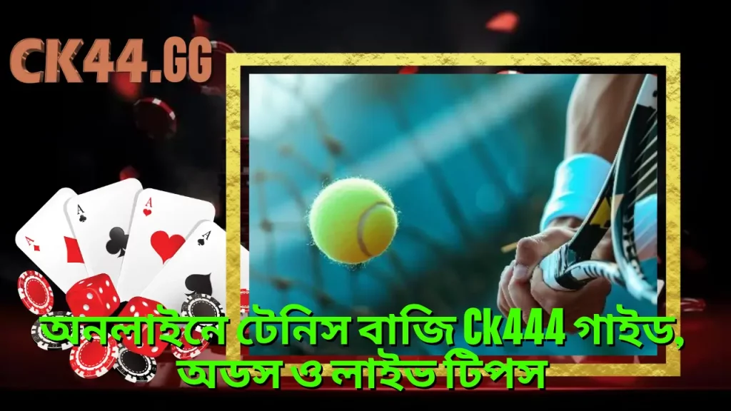 অনলাইনে টেনিস বাজি Ck444 গাইড, অডস ও লাইভ টিপস 1 অনলাইনে টেনিস বাজি Ck444 গাইড, অডস ও লাইভ টিপস
